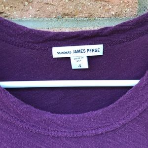 James Perse Tops - Maroon James Perse t shirt James Perse Tops - Maroon James Perse t shirt